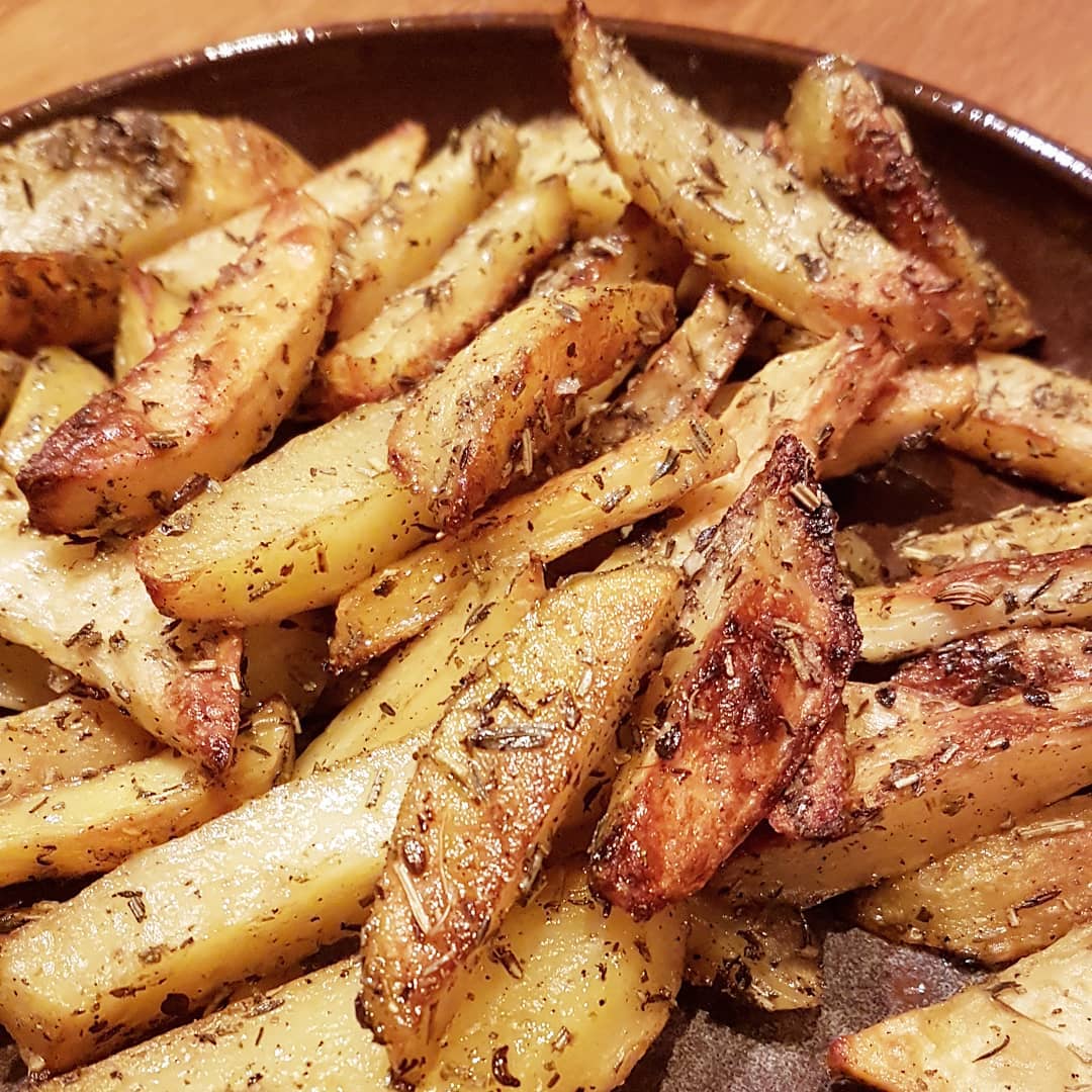 Frites maison au four