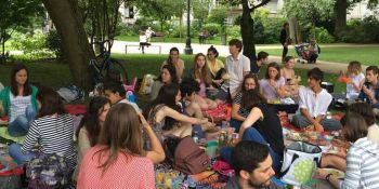 plus de 50 personnes sont réunies au pinic de Tours, un vrai succès !