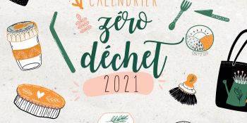 Couverture du calendrier Zéro Déchet 2021 de Rustica